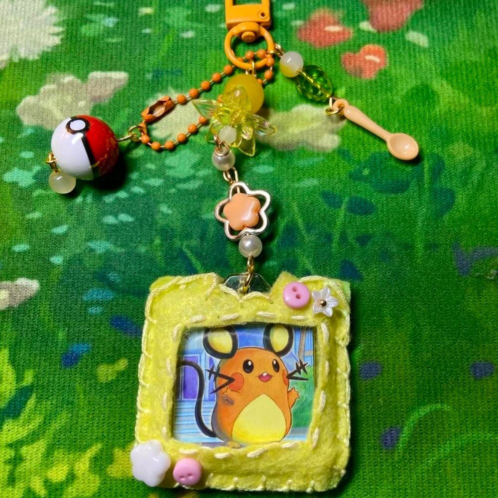 Dedenne Pokémon Keychain